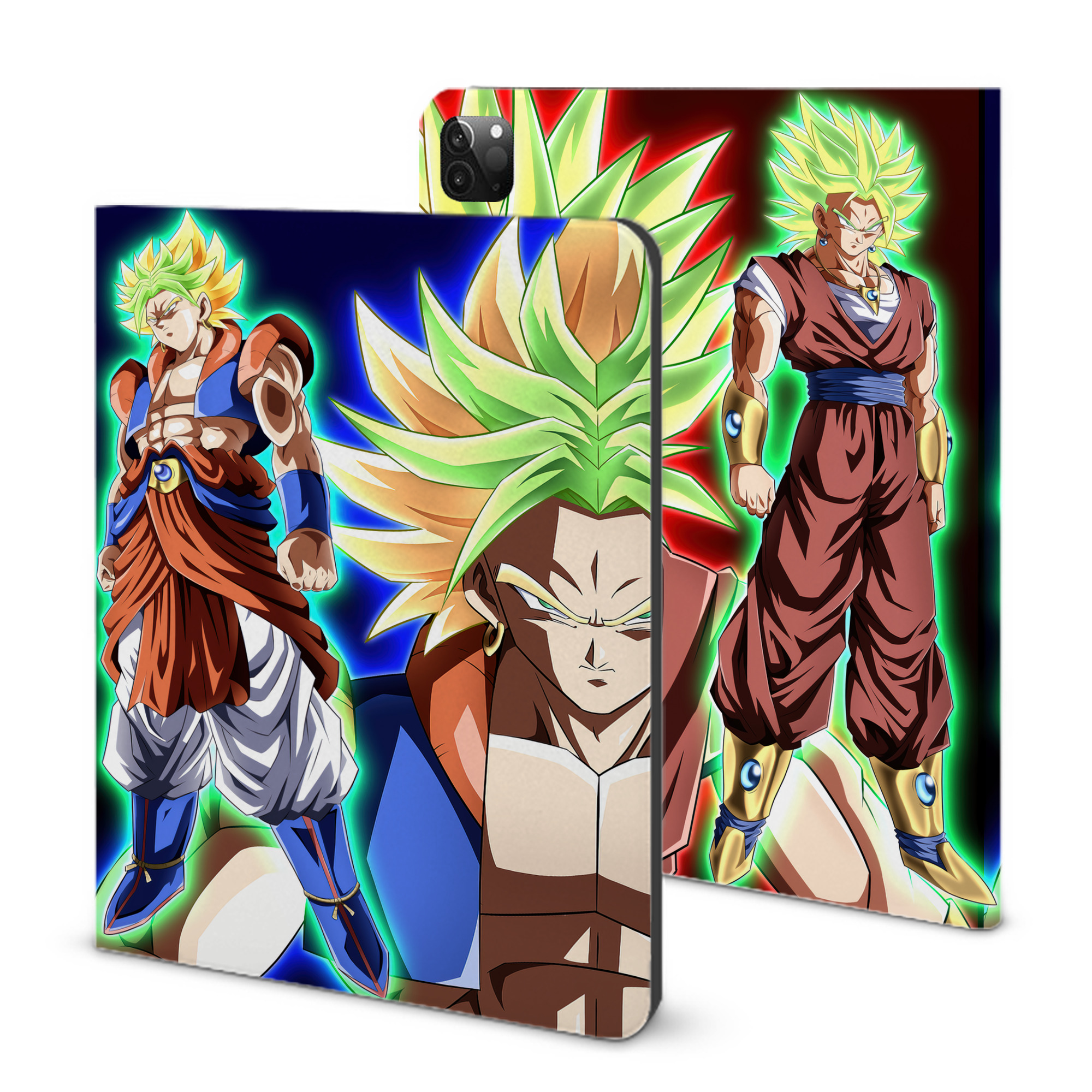（画像用） ドラゴンボール DRAGON BALL IPadケース ペンホルダー付き ブックスタイルデザイン